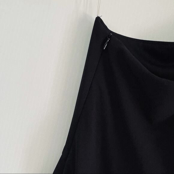 NEW Marina one shoulder drape overlay jumpsuit - Picture 9 of 11